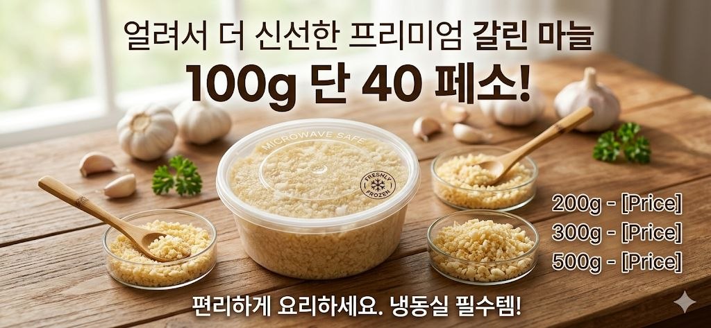 다진마늘 100g